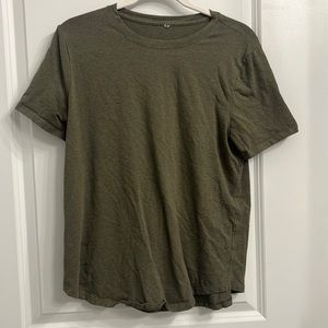 Army Green Lululemon Love Tee